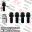 Show details for Wholesales | 20-Set | Black | 14x1.5 Thread | 28mm Shank | R13 Ball Seat | 5-Point Anti-Thieft Wheel Lock Lug Bolts | Fit Mercedes Audi Volkswagen Porsche Bentley Stock Wheels | Plus Security Key Picture of Wholesales | 20-Set | Black | 14x1.5 Thread | 28mm Shank | R13 Ball Seat | 5-Point Anti-Thieft Wheel Lock Lug Bolts | Fit Mercedes Audi Volkswagen Porsche Bentley Stock Wheels | Plus Security Key