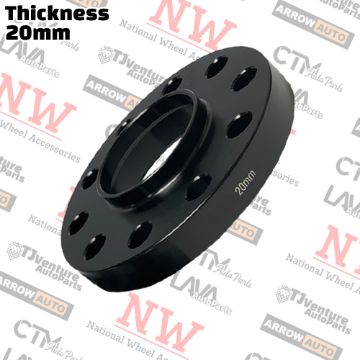 Picture of Wholesales | 10-Piece Box | 20mm Thick | 5x130mm | HubCentric Wheel Spacers | 84.1mm Center Bore | Fit Mercedes G-Class Sprinter