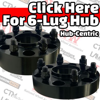 Show products in category 6 Lug HubCentric Adapters Picture for category 6 Lug HubCentric Adapters