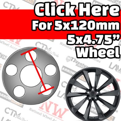 Picture for category Fit to 5x4.75” (5x120mm) Wheel